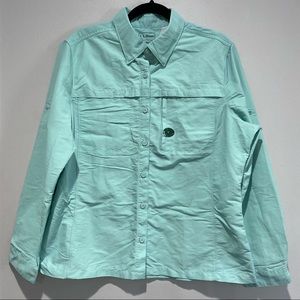 L L Bean Vented Long Tab Sleeves Size Large Regular